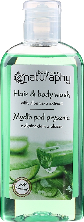 GESCHENK! Shampoo & Duschgel mit Aloe-Vera-Extrakt - Naturaphy Aloe Vera Hair & Body Wash — Bild N1