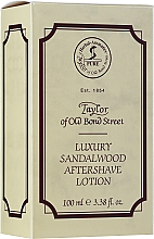 Taylor Of Old Bond Street Sandalwood Aftershave Lotion Alcohol-Based - After Shave Lotion Sandelholz — Bild N2