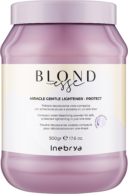Aufhellungspulver mit haarschonendem Effekt - Inebrya Blondesse Miracle Gentle Light Protect — Bild N1