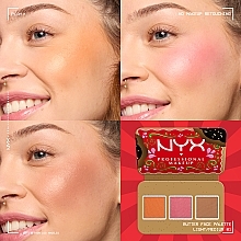 Make-up Palette für das Gesicht - NYX Professional Makeup Buttermelt Face Palette — Bild N6