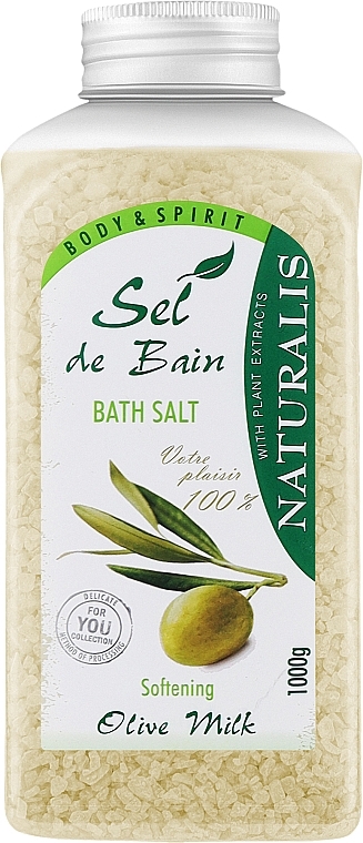 Badesalz mit Olivenmilch - Naturalis Sel de Bain Olive Milk Bath Salt