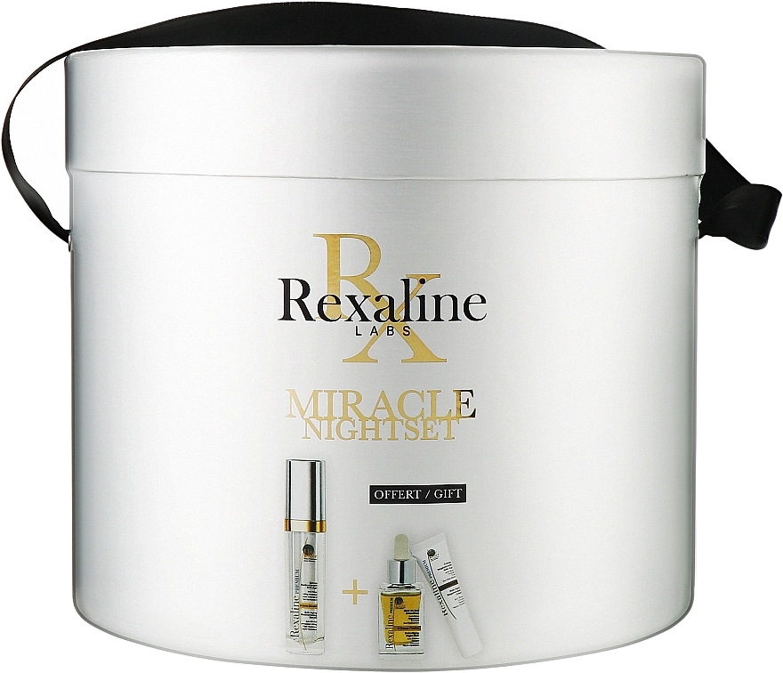 Gesichtspflegeset - Rexaline Line Killer X-Treme Miracle Night (Serum 30ml + Elixier 30ml + Creme 10ml) — Bild N1