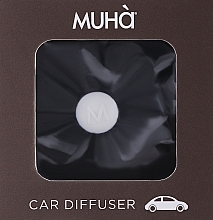 Auto-Lufterfrischer - Muha Car Flower Nero Legni & The' — Bild N2