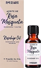 Natürliches Hagebuttenöl - Flor De Mayo Natural Oil Rosa Mosqueta — Bild N2