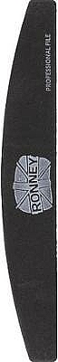 Nagelfeile 100/180 schwarz RN 00268 - Ronney Professional — Bild N1