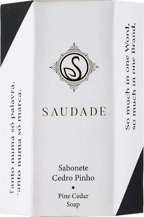 Aromatische Seife Kiefer und Zedernholz - Essencias De Portugal Saudade Pine And Cedar Soap — Bild N2
