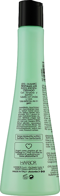 Shampoo für lockiges Haar - Phytorelax Laboratories Keratin Curly Revive Your Curls Anti-Frizz Shampoo — Bild N2