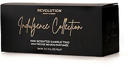 Makeup Revolution Three Scented Candles Indulgence Collection - Kerzenset (Dekorative Kerze 3x40g) — Bild N2