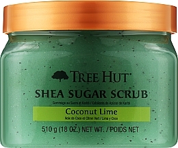 Zuckerpeeling für den Körper mit Kokosnuss und Limette - Tree Hut Shea Sugar Scrub — Bild N1