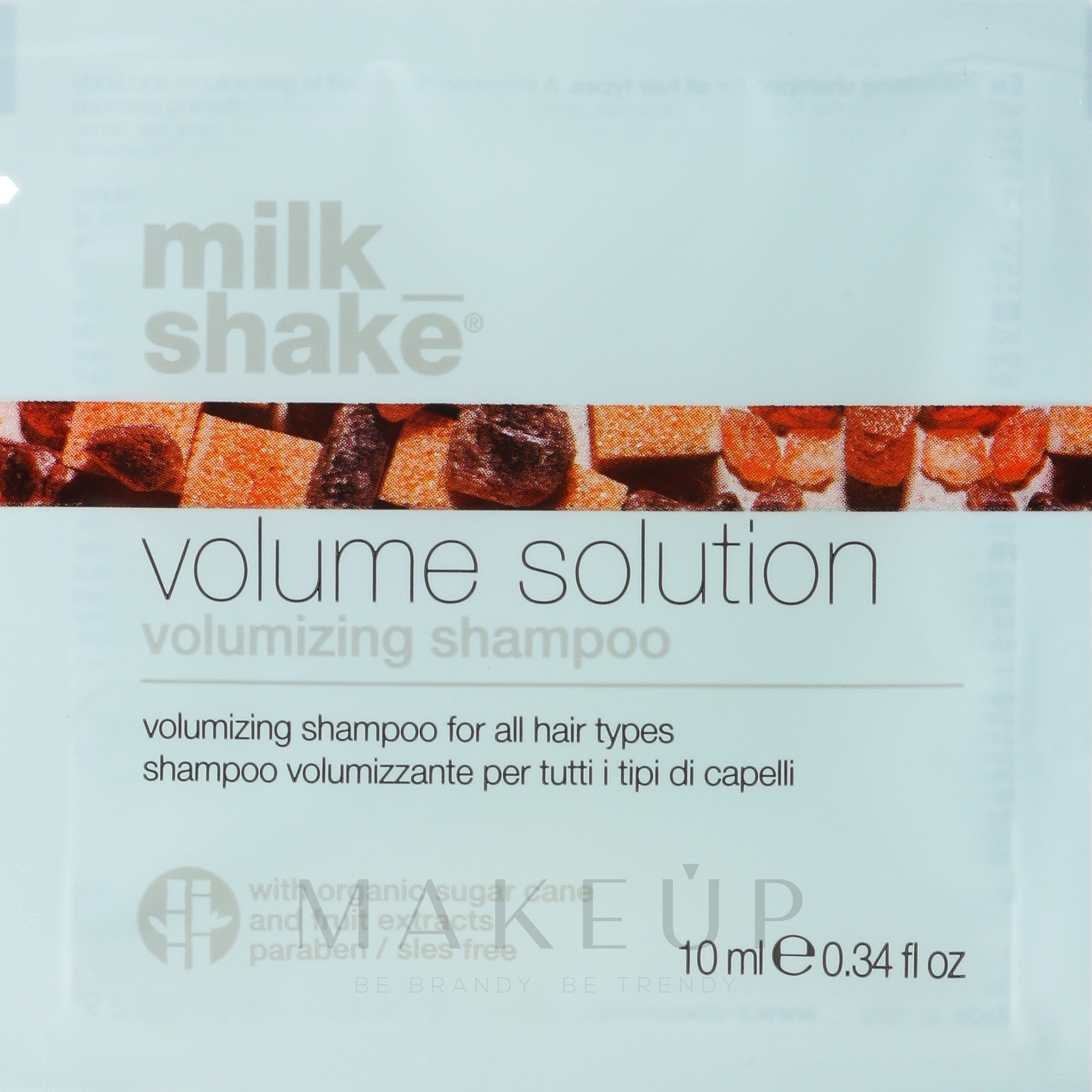 Shampoo für mehr Volumen mit Aloe Vera - Milk Shake Volume Solution Shampoo — Bild 10 ml
