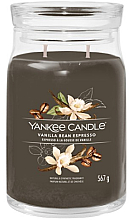 Duftkerze im Glas Vanilla Bean Espresso mit 2 Dochten - Yankee Candle Singnature — Bild N2