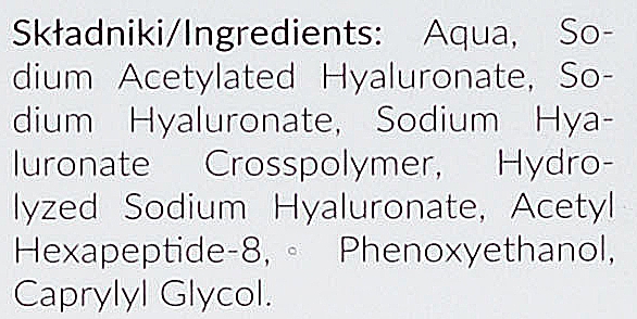 Feuchtigkeitsspendendes Gesichtsserum - APIS Professional Hyaluron 4D + Argireline Peptide — Bild N4