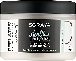 Düfte, Parfümerie und Kosmetik Straffendes Körperpeeling mit Nussschalen und Kokosöl - Soraya Healthy Body Diet