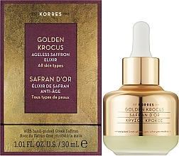 Gesichtsserum - Korres Golden Krocus Ageless Saffron Elixir Serum — Bild N2