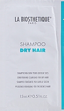 Reinigendes Shampoo für trockenes Haar - La Biosthetique Dry Hair Shampoo (Probe)  — Bild N1