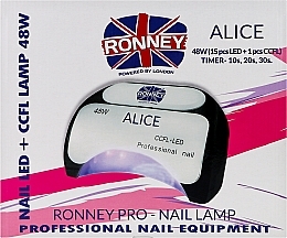 CCFL/LED Lampe für Nageldesign weiß - Ronney Profesional Alice Nail CCFL+LED 48w (GY-LCL-015D) Lamp — Bild N3