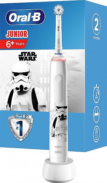 Elektrische Kinderzahnbürste - Oral-B Braun Junior Star Wars — Bild N2