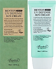 Sonnenschutzcreme - Benton Air Fit UV Defense Sun Cream SPF50+/PA++++ — Bild N4