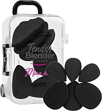 Düfte, Parfümerie und Kosmetik Mini-Make-up Schwamm-Set 6 St. schwarz - Clavier Tender Blender Mua Kit