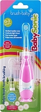 Elektrische Zahnbürste 0-3 Jahre rosa - Brush-Baby BabySonic Electric Toothbrush  — Bild N1