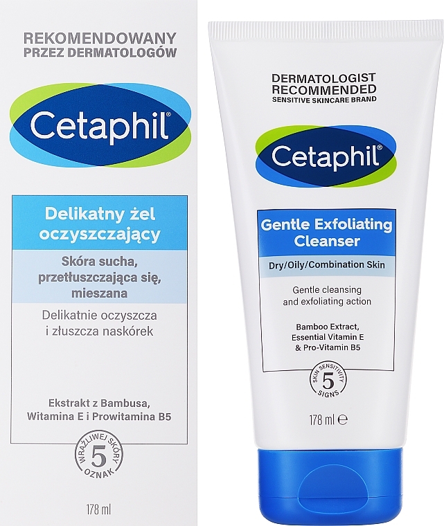 Sanftes Peeling-Gesichtswaschmittel - Cetaphil Gentle Exfoliator Cleansing — Bild N1