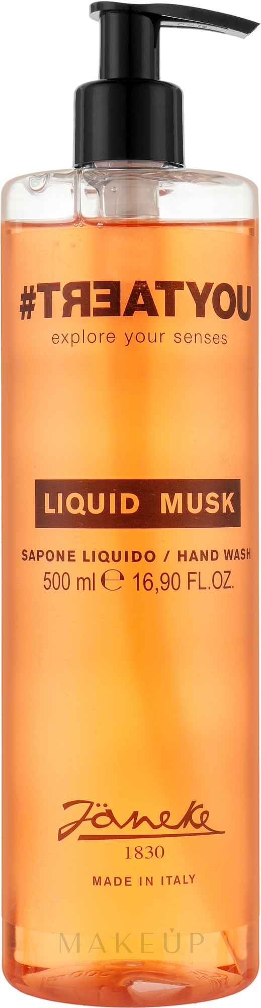 Flüssige Handseife - Janeke #Treatyou Liquid Musk Hand Wash — Bild 500 ml