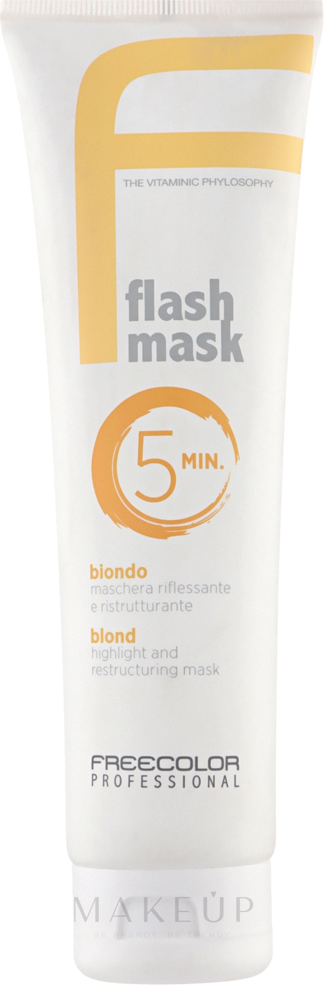 Tönungsmaske - Oyster Cosmetics Freecolor Professional Flash Mask — Bild Blond