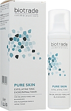 Düfte, Parfümerie und Kosmetik Peeling-Gesichtstonikum mit Azelainsäure, Glykolsäure und Salicylsäure - Biotrade Pure Skin Exfoliating Tonic