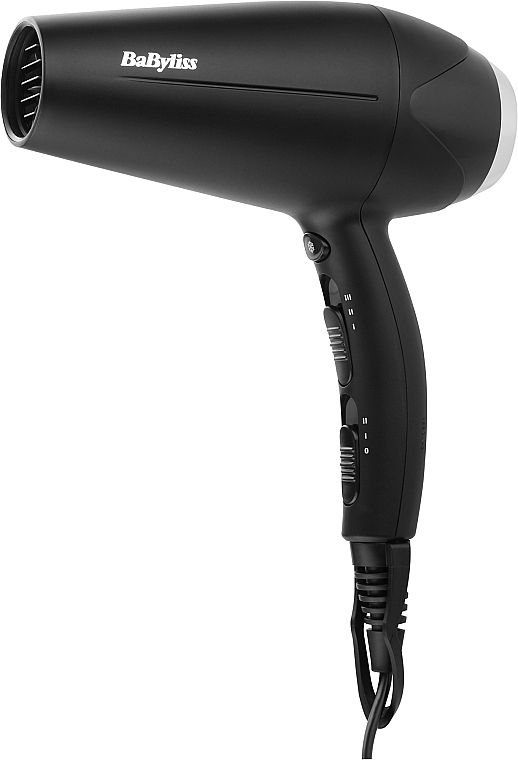 Haartrockner D572DE - BaByliss D572DE Hair Dryer Black — Bild N1