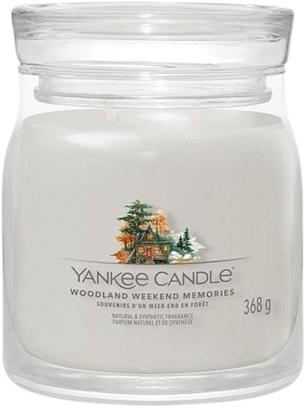 Duftkerze im Glas Woodland Weekend Memories, 2 Dochte - Yankee Candle Singnature — Bild N1