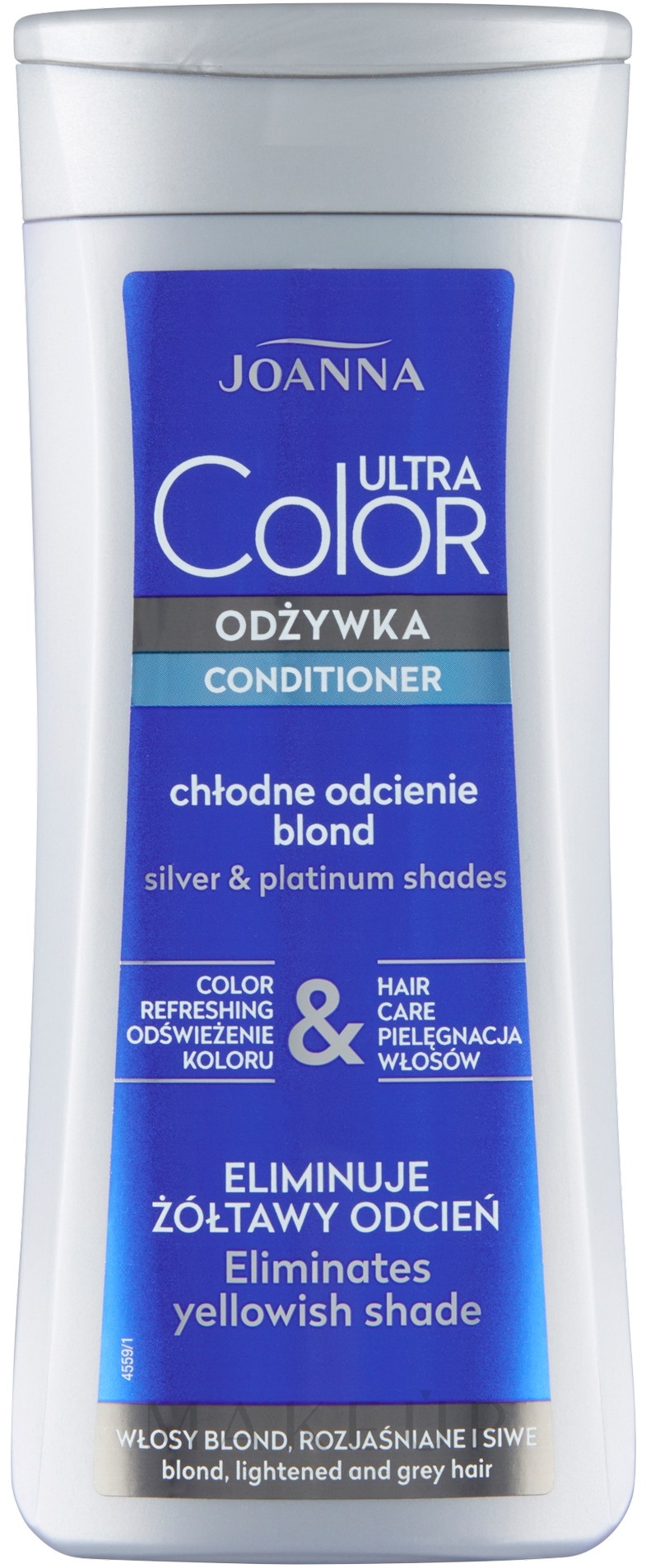 Conditioner für gebleichte und graue Haare - Joanna Ultra Color System — Bild 200 g