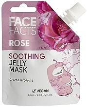Düfte, Parfümerie und Kosmetik Gelmaske mit Rose - Face Facts Soothing Rose Jelly Mask