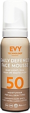 Düfte, Parfümerie und Kosmetik Schutzmousse für das Gesicht - EVY Technology Daily UV Face Mousse SPF50