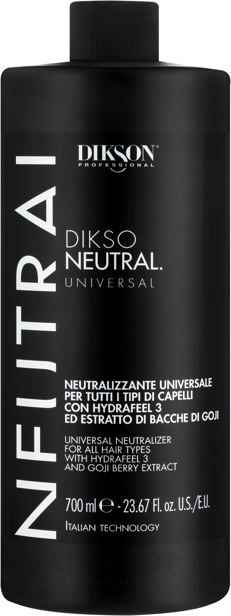 Neutralizer für das Haar mit Goji-Beere - Dikson Dikso Neutral Universal Neutralizer — Bild 750 ml