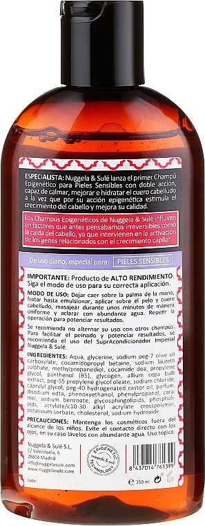 Epigenetisches Shampoo für empfindliche Kopfhaut - Nuggela & Sule' Epigenetic Shampoo Sensitive Skin — Bild N2