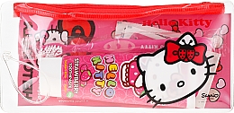 Düfte, Parfümerie und Kosmetik Zahnpflegeset für Kinder - VitalCare Hello Kitty Dental Travel Kit (Zahnbürste + Zahnpasta 75 ml + Pflaster 10 St.)