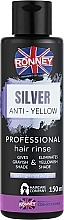 Haarspülung - Ronney Professional Blue Platinum Hair Rinse Silver — Bild N1