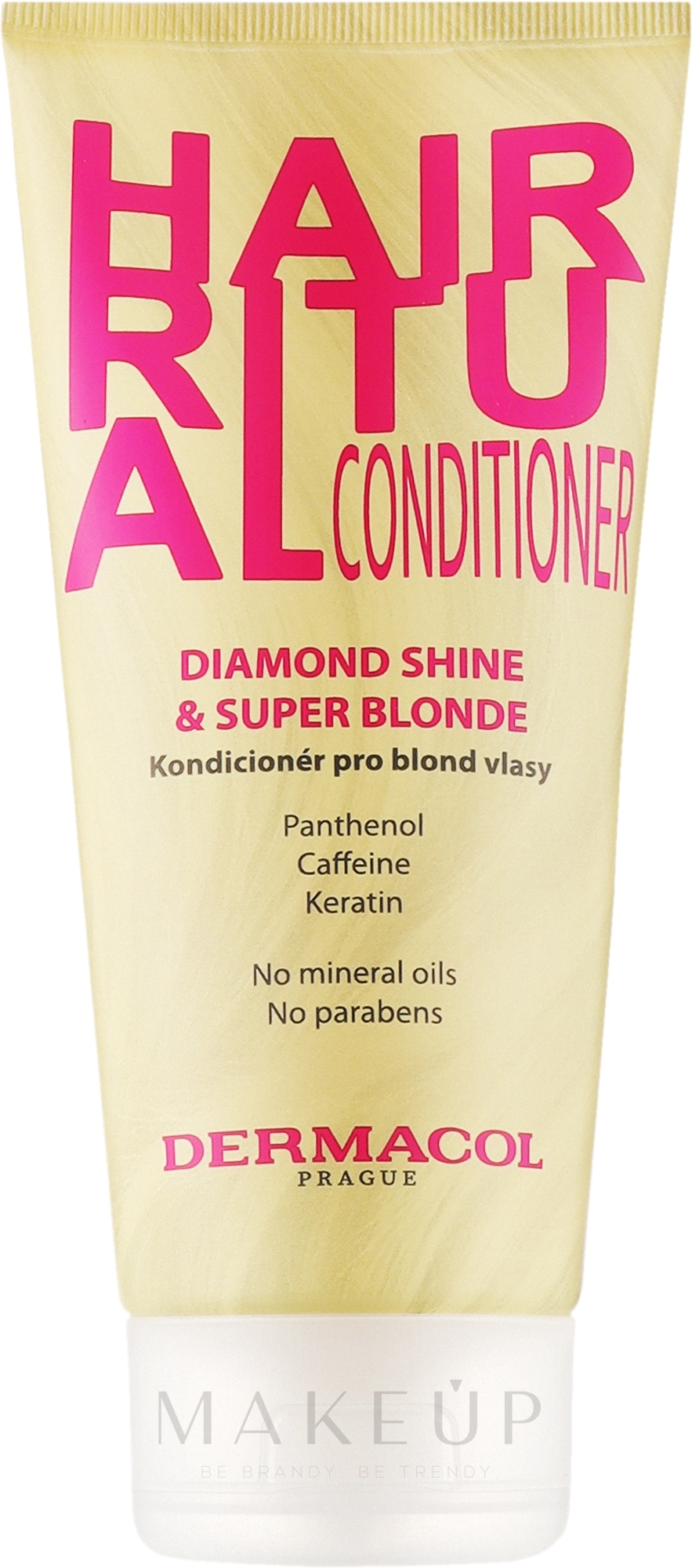 Haarspülung - Dermacol Hair Ritual Diamond Shine & Super Blonde Conditioner — Bild 200 ml