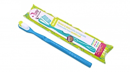 Düfte, Parfümerie und Kosmetik Zahnbürste aus Bioplastik mit austauschbarem Kopf mittel, blau - Lamazuna Toothbrush