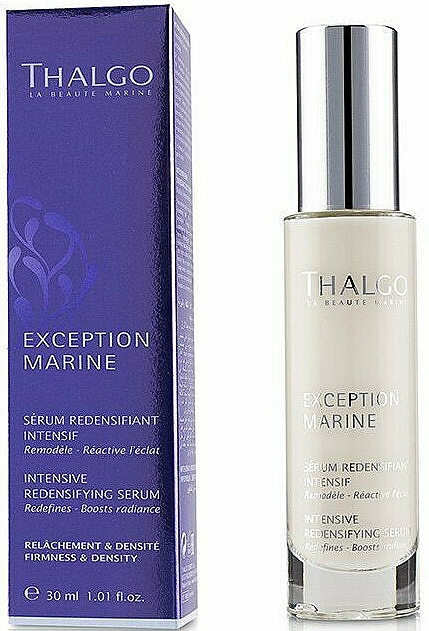 Festigendes Anti-Aging Gesichtsserum mit Hyaluronsäure - Thalgo Exception Marine Intensive Redensifying Serum — Bild N1