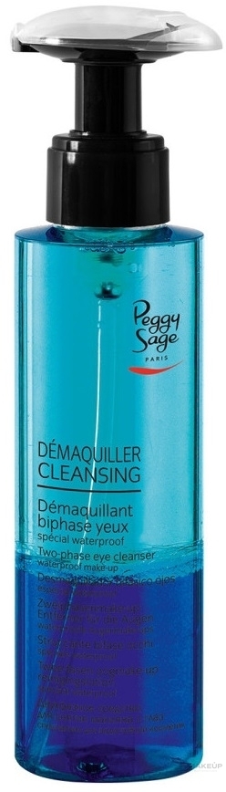 Zweiphasiger Augen-Make-up-Entferner - Peggy Sage Two-Phase Eye Cleanser — Bild 120 ml