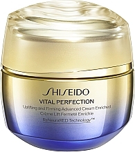 Straffende und festigende Gesichtscreme  - Shiseido Vital Perfection Uplifting And Firming Advanced Cream Enriched  — Bild N1