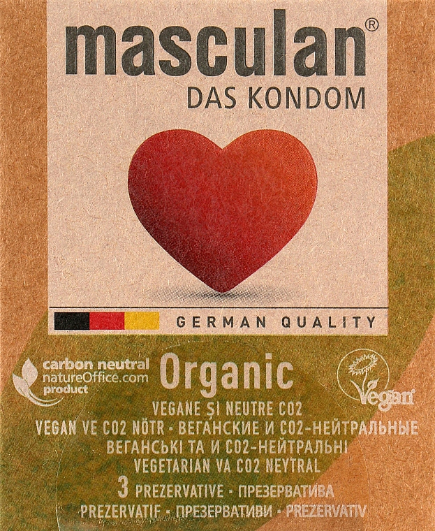 Kondomen Organic - Masculan — Bild N1