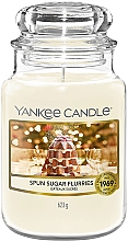 Düfte, Parfümerie und Kosmetik Duftkerze im Glas - Yankee Candle Spun Sugar Flurries Jar Candle