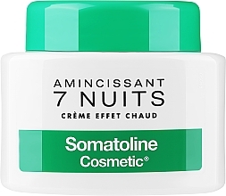 Düfte, Parfümerie und Kosmetik Ultra intensive Nachtcreme für den Körper zur Reduzierung von Fettablagerungen mit Meersalz, weißer Tonerde, Algenextrakt und Sheabutter - Somatoline Cosmetic Ultra Intensive Cream 7 Nights Slimming