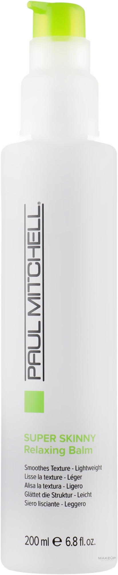 Glättende und pflegende Haarspülung für lockiges Haar - Paul Mitchell Smoothing Super Skinny Relaxing Balm — Bild 200 ml