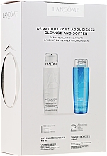 Gesichtspflegeset - Lancome Duo Douceur Cleanser (Gesichtstonikum 400ml + Make-up Entferner 400ml) — Bild N2