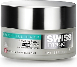 Düfte, Parfümerie und Kosmetik Nachtcreme - Swiss Image Essential Care Absolute Repair Night Cream