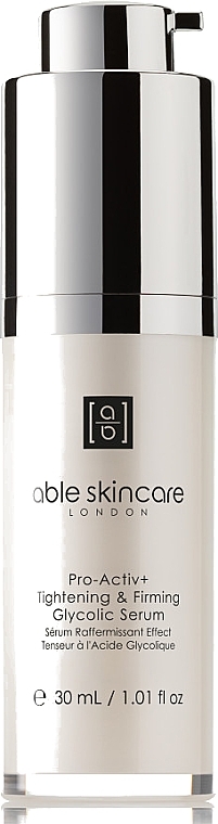 Straffendes Gesichtsserum - Able Skincare Pro-Activ+ Tightening and Firming Glycolic Serum — Bild N1