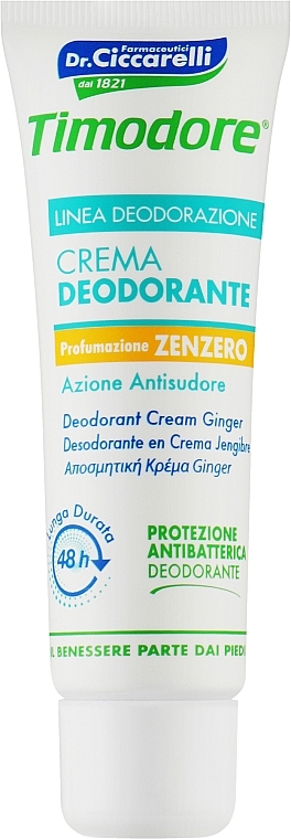 Fußdeocreme - Timodore Ginger Deodorant Cream — Bild N1